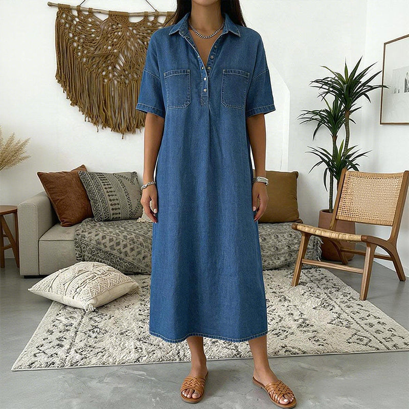 👗The Denim Dress You'll Reach For Every Day🌸