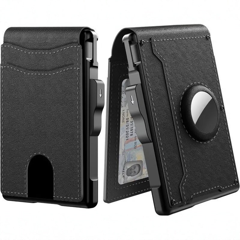 50% OFF Today – Slim RFID Wallet with Money Clip