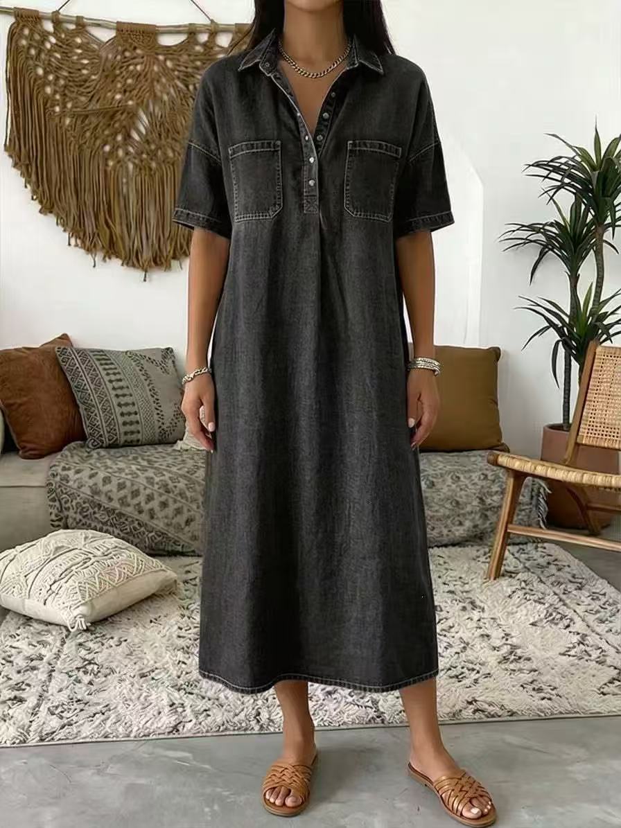 👗The Denim Dress You'll Reach For Every Day🌸